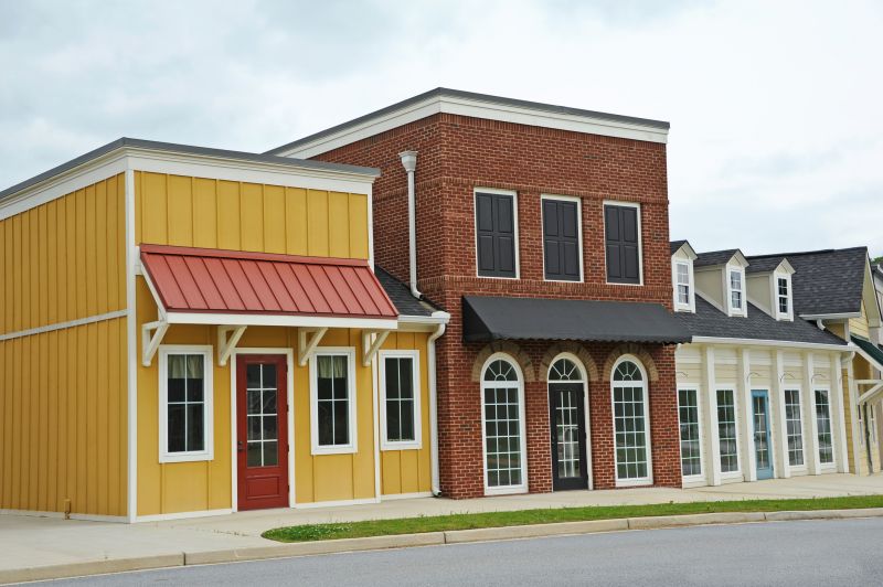 Colorful House Facades