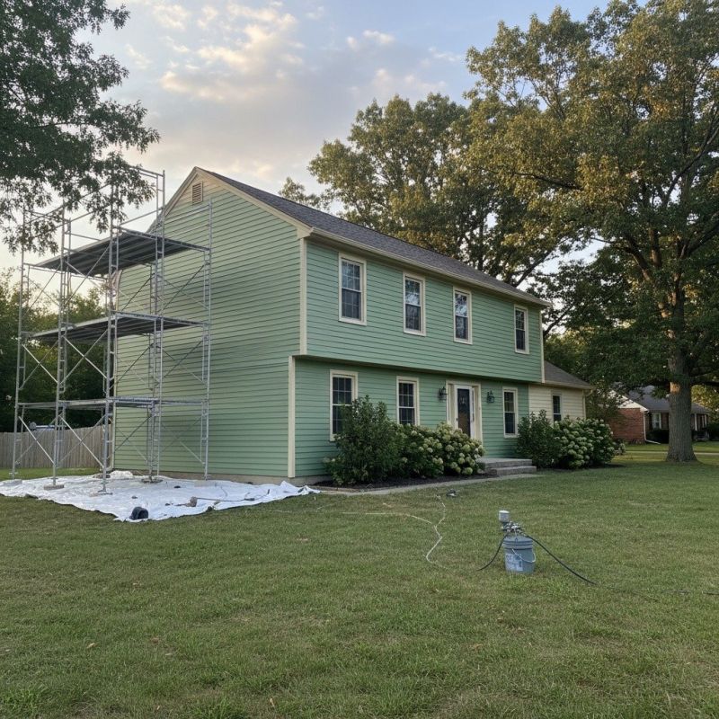 House Siding Painting
