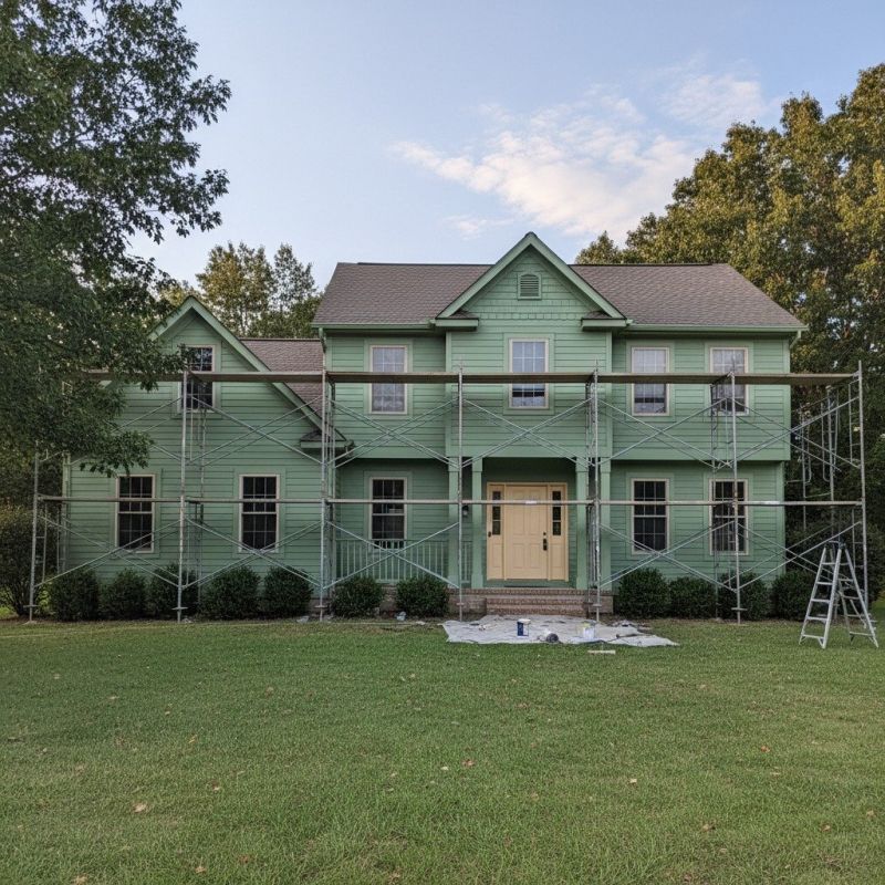 Residential Siding Painting