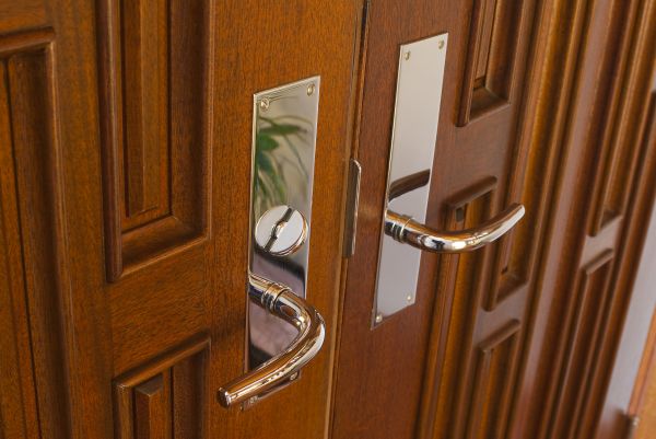Mahogany Door Refinishing